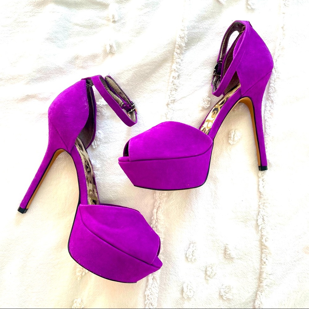 NWT Sam Edelman Platform Peep Toe Stilettos | Size 7